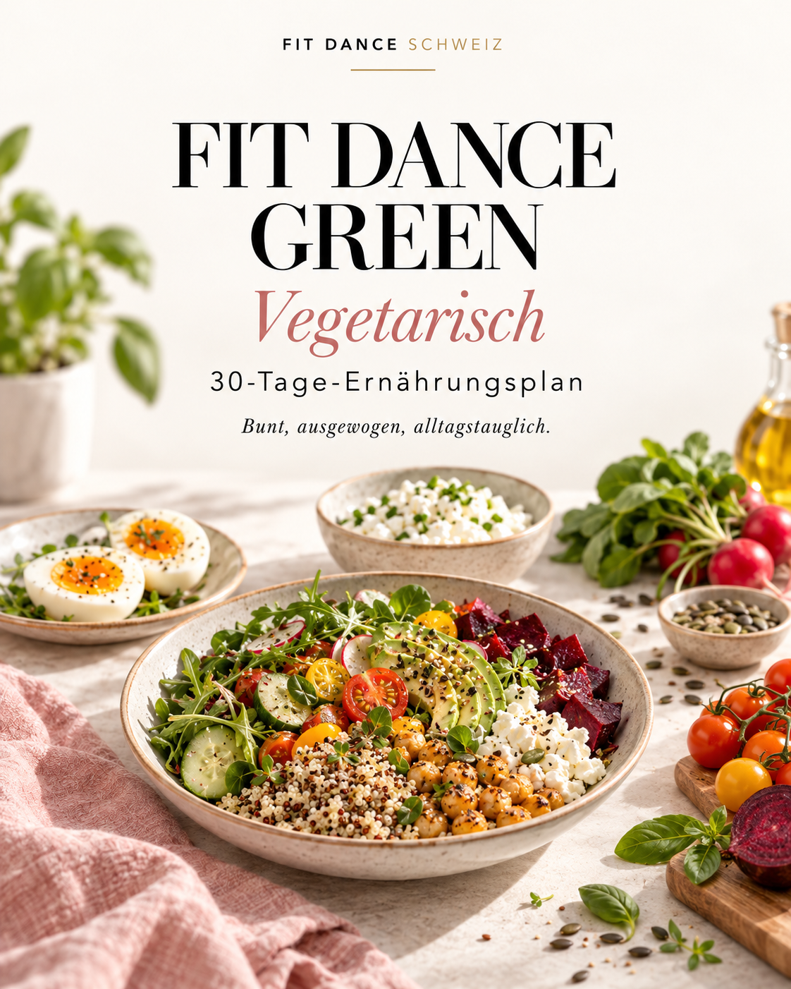 FIT DANCE GREEN – Vegetarisch 30-Tage-Ernährungsplan Fit Dance Schweiz